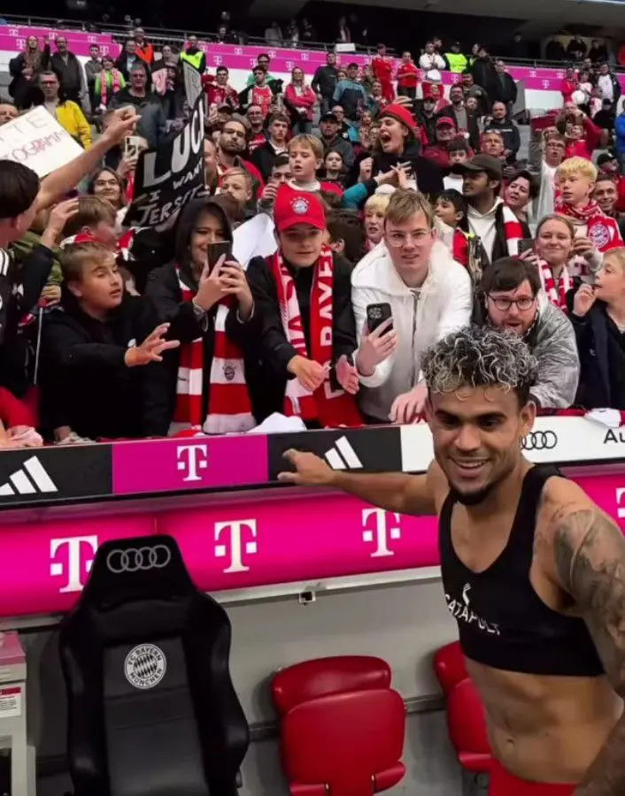 Luis Díaz Deslumbra en su Debut con el Bayern Múnich tras Victoria 2-1 ante Lyon